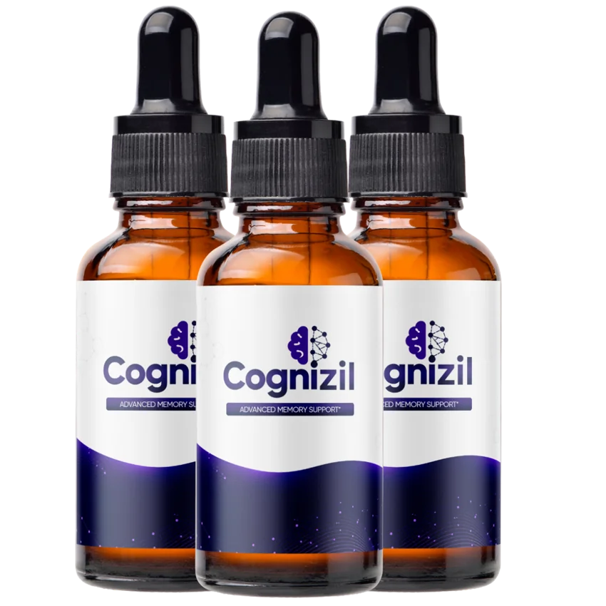 Three CogniZil bottles