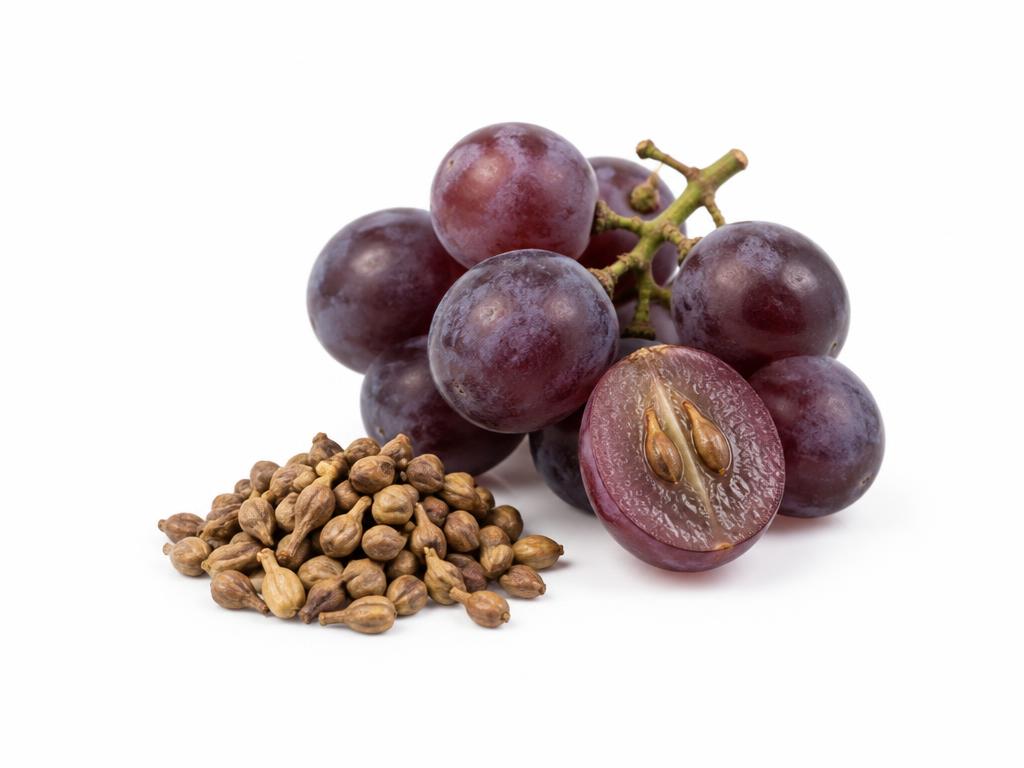 Grapes, the source of grape seed extract
